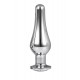 Plug anal cómico GLEAMING LOVE Prateado L