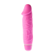 Este mini vibe com formato de pênis é fácil de usar porque todas as 7 funções diferentes podem ser operadas com um único botão na parte inferior. Oferece 3 ritmos pulsantes, 1 ritmo escalonado e 3 ritmos vibrantes. Vibra