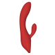 Vibrador estimulador clitoris RED REVOLUTION SOFIA Este vibrador duplo é feito de silicone seguro para o corpo e ABS. Sofia tem 2 motores potentes, no topo e no estimulador clitoriano flexível. O vibrador possui 7 ritmos de vibração. O estimulador de clitóris tem 3 veloc