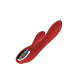 Vibrador estimulador clitoris RED REVOLUTION SOFIA Este vibrador duplo é feito de silicone seguro para o corpo e ABS. Sofia tem 2 motores potentes, no topo e no estimulador clitoriano flexível. O vibrador possui 7 ritmos de vibração. O estimulador de clitóris tem 3 veloc