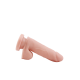 Este dildo de densidade dupla Mr Dixx de 5,7 polegadas tem um núcleo firme com uma parte externa mais macia e natural. Isso é chamado de densidade dupla e aumenta a experiência durante o uso: a penetração parecerá ser re