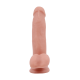 Este dildo de densidade dupla Mr Dixx de 7,1 polegadas tem um núcleo firme com uma parte externa mais macia e realista. Isso é chamado de densidade dupla e aumenta a experiência durante o uso: a penetração parecerá ser r