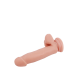 Este dildo de densidade dupla Mr Dixx de 7,1 polegadas tem um núcleo firme com uma parte externa mais macia e realista. Isso é chamado de densidade dupla e aumenta a experiência durante o uso: a penetração parecerá ser r