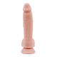 Este dildo de densidade dupla Mr Dixx de 7,6 polegadas tem um núcleo firme com uma parte externa mais macia e natural. Isso é chamado de densidade dupla e aumenta a experiência durante o uso: a penetração parecerá ser re