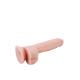 Este dildo de densidade dupla Mr Dixx de 7,6 polegadas tem um núcleo firme com uma parte externa mais macia e natural. Isso é chamado de densidade dupla e aumenta a experiência durante o uso: a penetração parecerá ser re