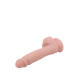 Este dildo de densidade dupla Mr Dixx de 7,6 polegadas tem um núcleo firme com uma parte externa mais macia e natural. Isso é chamado de densidade dupla e aumenta a experiência durante o uso: a penetração parecerá ser re