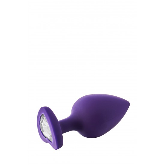 Flirts é a coleção Dream Toys que tem cores vivas e embalagens que lembram primavera, céu azul, dias de sol e flores. Este conjunto de 3 plugues de silicone em roxo é ótimo para usuários que desejam variar os tamanhos do