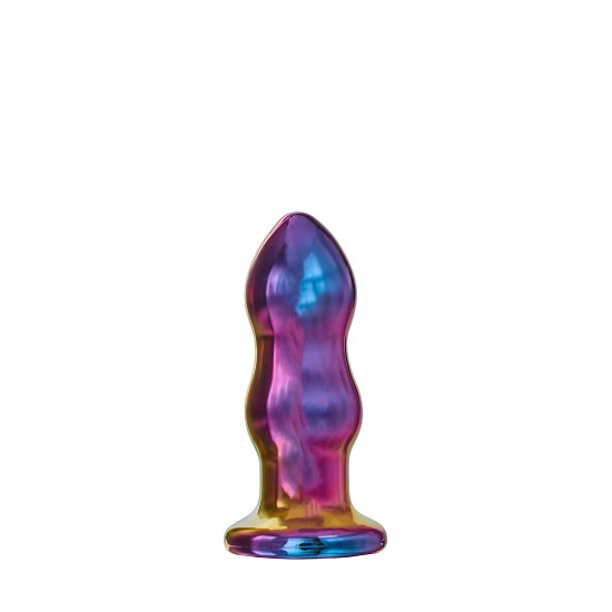 Os plugues de vidro são ótimos. Plug vibratórios são emocionantes. Então, por que não combinar essas propriedades em um plug de vidro vibratório para ainda mais prazer! Este plug anal Glamour Glass é feito de vidro boros
