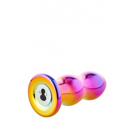Os plugues de vidro são ótimos. Plug vibratórios são emocionantes. Então, por que não combinar essas propriedades em um plug de vidro vibratório para ainda mais prazer! Este plug anal Glamour Glass é feito de vidro boros