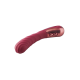 Este vibrador curvo é chamado Jaimy D.. Ele pode facilmente alcançar seu ponto G e conectar seu motor de paixão. Vibrador curvo Jaimy D Com 3 velocidades de vibração e 7 ritmos Feito de silicone sólido macio e ABS Corpo