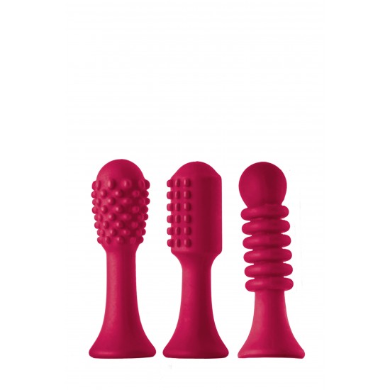 Verona é um vibrador de ponta com 10 frequências emocionantes: 3 velocidades e 7 padrões diferentes. Esta vibração Sparkling vem com três mangas de silicone para a ponta, para personalizar a experiência de estimulação e