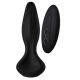 Alexandra é um plug anal vibratório todo preto que vem com um controle remoto. Este estimulador é maravilhoso se você gosta de usar a porta dos fundos. Os parceiros podem revelar oportunidades emocionantes para provocar