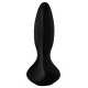 Alexandra é um plug anal vibratório todo preto que vem com um controle remoto. Este estimulador é maravilhoso se você gosta de usar a porta dos fundos. Os parceiros podem revelar oportunidades emocionantes para provocar