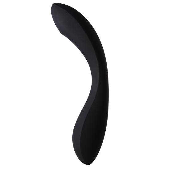 Maxima é um vibrador suave com uma conta deslizante para provocar e agradar, enquanto a forma curvada busca atingir o ponto G. Vibrador curvo suave Com 5 velocidades de vibração e 7 ritmos Com cordão deslizante 6 Veloci