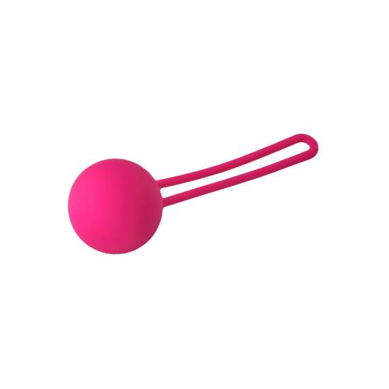 Flirts é a coleção Dream Toys que tem cores vivas e embalagens que lembram primavera, céu azul, dias de sol e flores. Esta bola Kegel da etiqueta Flirts é feita de silicone macio e seguro para o corpo e possui uma c