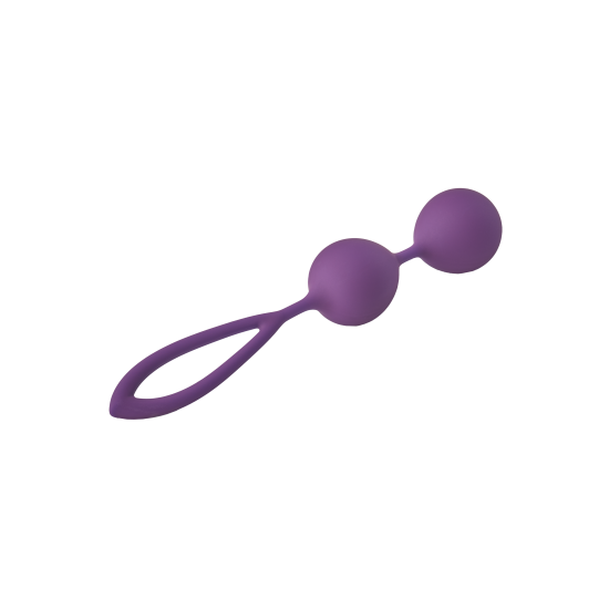 Flirts é a coleção Dream Toys que tem cores vivas e embalagens que lembram primavera, céu azul, dias de sol e flores. Esta Double Kegel Ball da marca Flirts é feita de silicone macio e seguro para o corpo e possui u