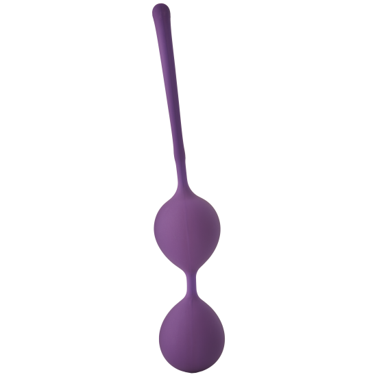 Flirts é a coleção Dream Toys que tem cores vivas e embalagens que lembram primavera, céu azul, dias de sol e flores. Esta Double Kegel Ball da marca Flirts é feita de silicone macio e seguro para o corpo e possui u