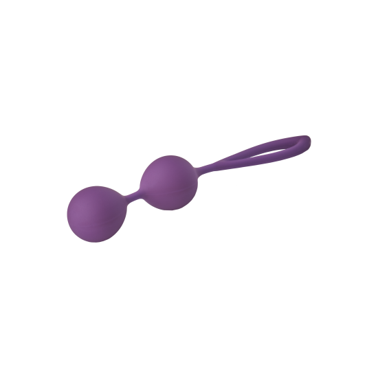 Flirts é a coleção Dream Toys que tem cores vivas e embalagens que lembram primavera, céu azul, dias de sol e flores. Esta Double Kegel Ball da marca Flirts é feita de silicone macio e seguro para o corpo e possui u