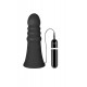 O Buttcrasher tem 20CM de altura e é perfeito para um jogo anal.Aproveite a emoção deste vibrador plug anal que tem um design com nervuras para estimulação extra.Este plug anal vem com um comando de um toque para alterna