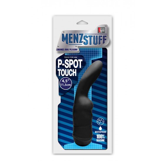 MENZSTUFF P-SPOT TOUCH VIBE BLACK MENZSTUFF P-SPOT TOUCH VIBE BLACK