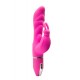 O vibrador multifuncional Purrfect Silicone Deluxe Duo Vibe tem tudo para agradar uma mulher: uma haste flexível e macia estimula a vagina enquanto orelhas de coelho acariciam o clitóris. Este incrível brinquedo est