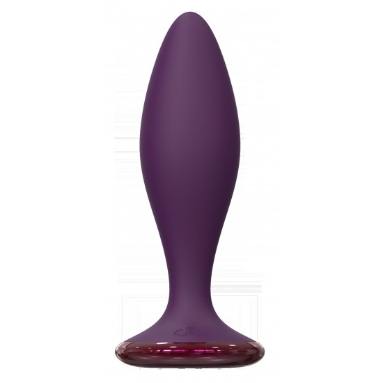 Vibrador anal com controle remoto sem fio. Este vibrador anal Glam possui vibrações potentes em 3 velocidades e 7 ritmos. Pode ser usado no chuveiro, é feito de materiais seguros para o corpo e recarregável com o cabo US