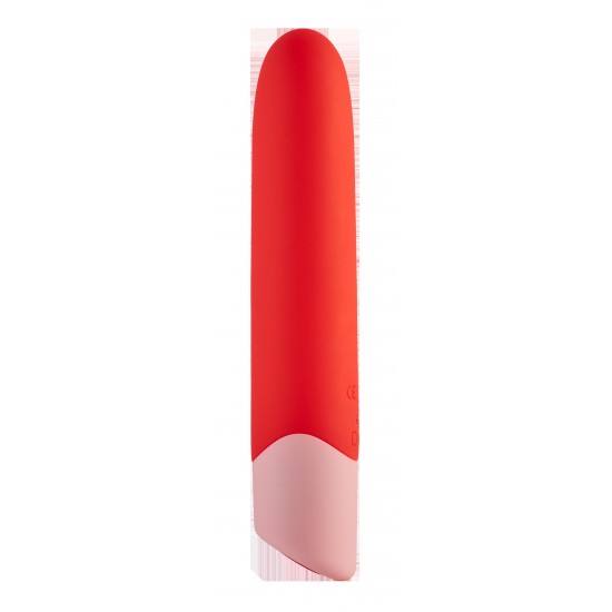 O vibrador Love Whisper Bullet da coleção Love Signal da Dreamtoys oferece prazer discreto para o dia a dia em um design elegante e compacto. Ideal para exploração íntima e uso em qualquer lugar, este vibrador bullet com