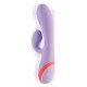 O Twin Toned Duo da coleção Love Signal da Dreamtoys é um vibrador tipo coelho de dupla ação, projetado para estimulação interna e externa simultânea. Equipado com dois motores potentes, oferece intensidade personalizáve