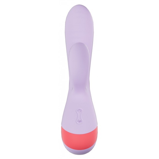 O Twin Toned Duo da coleção Love Signal da Dreamtoys é um vibrador tipo coelho de dupla ação, projetado para estimulação interna e externa simultânea. Equipado com dois motores potentes, oferece intensidade personalizáve