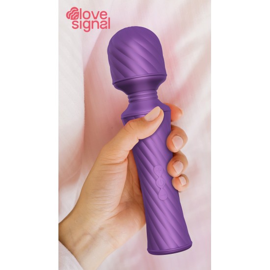 O Buzzing Wand da coleção Love Signal da Dreamtoys é um vibrador de tamanho normal projetado para uma estimulação profunda em todo o corpo. Seu motor de alta potência oferece 3 velocidades e 7 padrões de vibração, desde