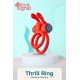 O Thrill Ring da coleção Love Signal da Dreamtoys é um anel peniano vibratório projetado para proporcionar prazer intenso e duradouro a dois. Seu motor único oferece 3 velocidades e 7 padrões de vibração, proporcionando