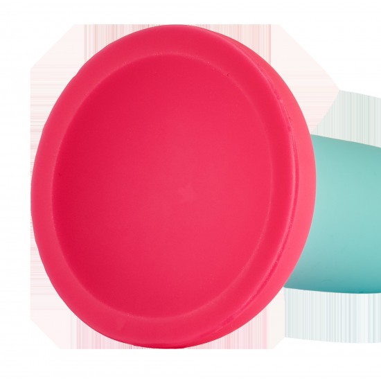 O Love Stick Pequeno de Duas Cores da coleção Love Signal da Dreamtoys é um vibrador de silicone macio e sem vibração, projetado para um prazer descomplicado e elegante. Seu formato fino e acabamento sedoso o tornam idea