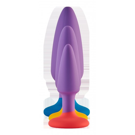 O Kit Smooth Adventure da coleção Love Signal da Dreamtoys é um conjunto de três peças para treinamento anal, projetado para uma exploração confortável e progressiva. Perfeito para iniciantes ou para quem deseja expandir