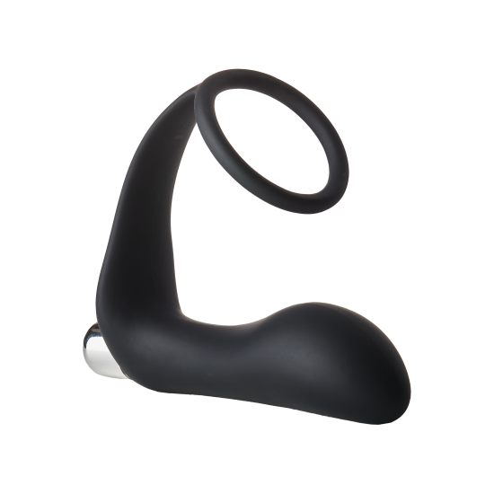 O FantASStic Vibrating Anal Plug é um plugue de silicone suave com um anel de pênis/testículos para desempenho duradouro. O plug se move para frente e para trás para massagear a próstata a cada impulso dos quadris.&