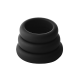 Conjunto de 3 anéis penianos grossos e elásticos em diferentes tamanhos. Cada anel é feito de silicone liso. Eles podem ser usados separadamente ou combinados. Conjunto de 3 anéis penianos Feito de silicone liso Diâmetr