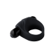 Anel peniano vibratório com bala vibratória removível. O anel extensível tem 3 velocidades de vibração e 7 ritmos. Operação de botão único. Anel peniano vibratório com bala vibratória removível Feito de silicone liso e