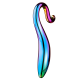 O dildo elegante tem uma cauda encaracolada e uma ponta afilada. Com seu formato liso e comprimento total de 18 cm é um brinquedo maravilhoso que pode ser usado de várias formas para estimulação externa e interna.&n