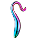 O dildo elegante tem uma cauda encaracolada e uma ponta afilada. Com seu formato liso e comprimento total de 18 cm é um brinquedo maravilhoso que pode ser usado de várias formas para estimulação externa e interna.&n