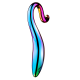 O dildo elegante tem uma cauda encaracolada e uma ponta afilada. Com seu formato liso e comprimento total de 18 cm é um brinquedo maravilhoso que pode ser usado de várias formas para estimulação externa e interna.&n