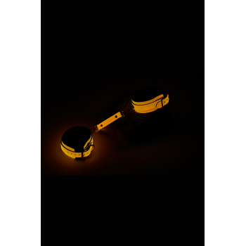 RADIANT ANKLE CUFF GLOW IN THE DARK ORANGE