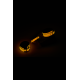 RADIANT ANKLE CUFF GLOW IN THE DARK ORANGE RADIANT ANKLE CUFF GLOW IN THE DARK ORANGE