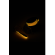 RADIANT COLLAR AND LEASH GLOW IN THE DARK ORANGE RADIANT COLLAR AND LEASH GLOW IN THE DARK ORANGE