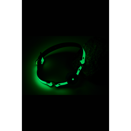 RADIANT BALL GAG GLOW IN THE DARK GREEN