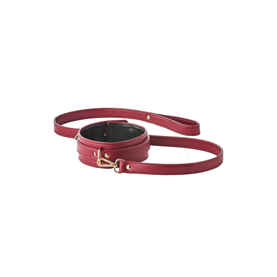 BLAZE ELITE COLLAR AND LEASH RED