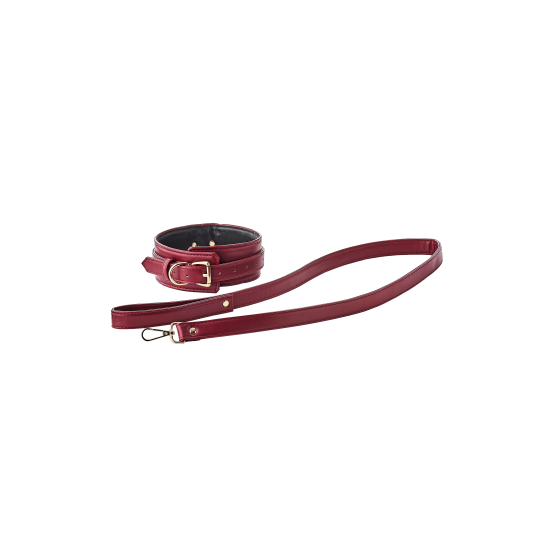 BLAZE ELITE COLLAR AND LEASH RED