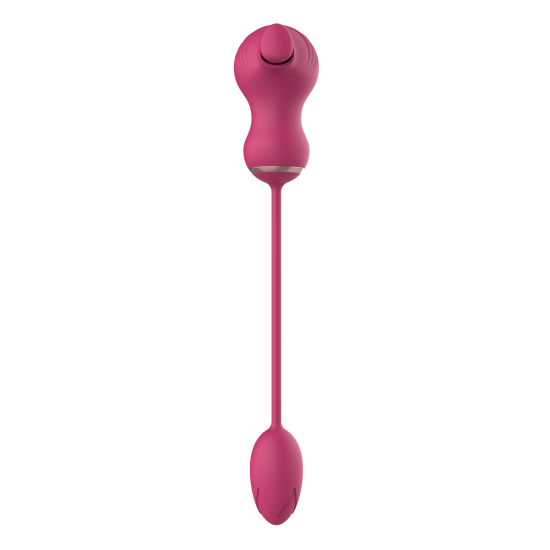 ESTIMULADOR DUPLO ESSENTIALS E OVO VIBRADOR PINK Experimente o dobro do prazer com 2 extremidades utilizáveis e 2 motores potentes. O estimulador de batidas flexível com ovo vibratório da coleção Essentials é o melhor companheiro de prazer. O brinquedo flex