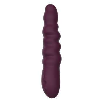 VIBRADOR ESSENTIALS RIBBED POWER VIBE PURPLE