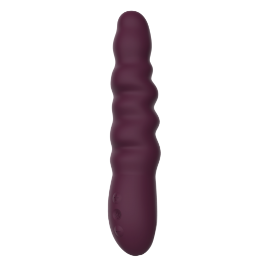 Uma sinfonia de sensações em cada crista: conheça o Essentials Ribbed Power Vibe!Esta vibração poderosa do Essentials foi projetada para levar os usuários ao auge do prazer. Fabricado com precisão, o vibrador tentad