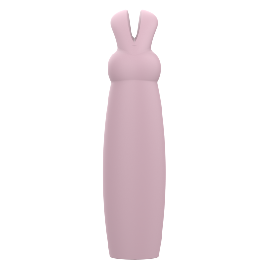 Decidimos criar um vibrador que abandona todo o não necessário; deixamos para trás o complicado, o inútil e o decorativo; destilamos a essência de o que é um vibrador; nos sobrou o simples, o agradável, o nú. NUDE é uma