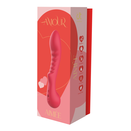 L’AMOUR está no ar! A nova linha de vibradores Dream Toys chega extremamente romântica, feita com o corpo feminino em mente e com um único objetivo: dar prazer! Envolve-te neste mundo onde o romance tem o palco principal